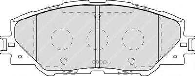 КОЛОДКИ ДИСКОВЫЕ (TOYOTA) 0446542190 КОЛОДКИ ДИСКОВЫЕ (TOYOTA) 0446542190