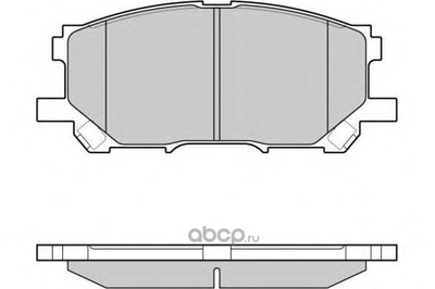 КОЛОДКИ ДИСКОВЫЕ (TOYOTA) 0446548100 КОЛОДКИ ДИСКОВЫЕ (TOYOTA) 0446548100