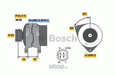  (Bosch) 0986046110