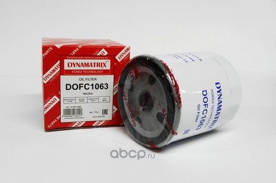 фильтр масляный (DYNAMATRIX-KOREA) DOFC1063