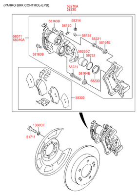      (2) (Hyundai-KIA) 58302A6A20