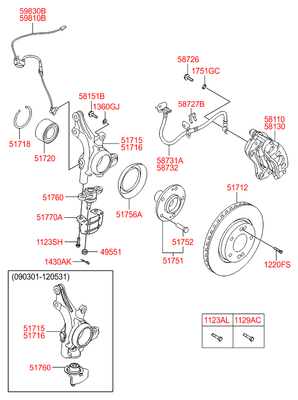    (Hyundai-KIA) S517121H000