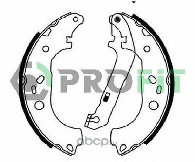 Комплект тормозных колодок (PROFIT) 50010687 Комплект тормозных колодок (PROFIT) 50010687
