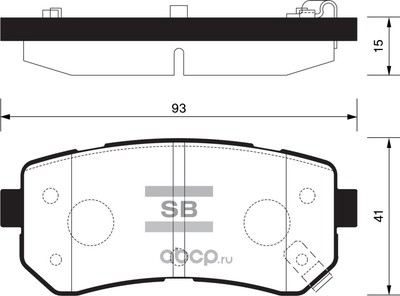    (Sangsin brake) SP1406