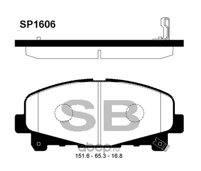    (Sangsin brake) SP1606