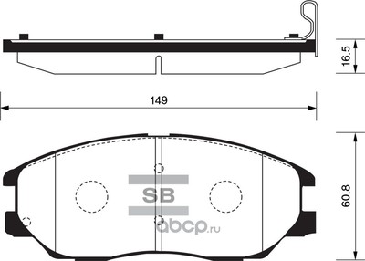    (Sangsin brake) SP1161