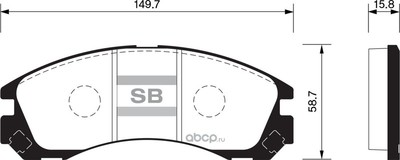   ""Hi-Q (Sangsin brake) SP1523