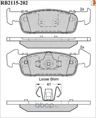    (R BRAKE) RB2115202