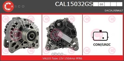 Генератор (CASCO) CAL15032GS Генератор (CASCO) CAL15032GS