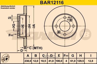   (BARUM) BAR12116