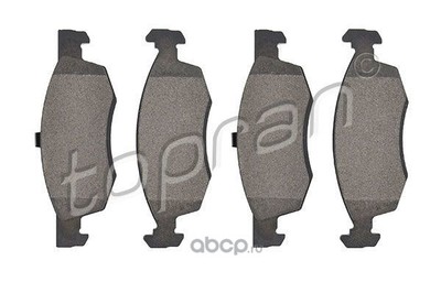 Комплект тормозных колодок дисковый тормоз (topran) 701155 Комплект тормозных колодок дисковый тормоз (topran) 701155