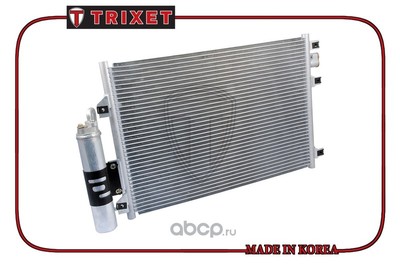 Радиатор кондиционера с ресивером logan(04-)kangoo(98-)clio ii(01-)symbol(01-)scenic i(96-)clio symbol(01-) (Trixet) T1099 Радиатор кондиционера с ресивером logan(04-)kangoo(98-)clio ii(01-)symbol(01-)scenic i(96-)clio symbol(01-) (Trixet) T1099
