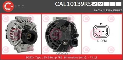  (CASCO) CAL10139RS