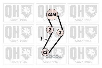 Комплект ремня грм (QUINTON HAZELL) QBK880 Комплект ремня грм (QUINTON HAZELL) QBK880