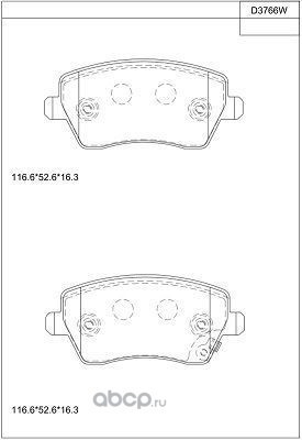 ������� ��������� (ASIMCO) KD3766W