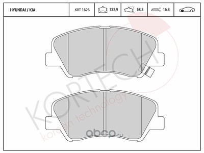    (KORTECH) KRT1626