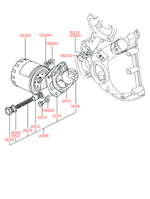   (Hyundai-KIA) 2630021A00