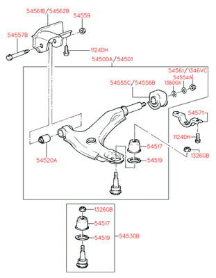   (Hyundai-KIA) 5450322A00