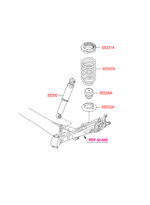   (Hyundai-KIA) 553001R100