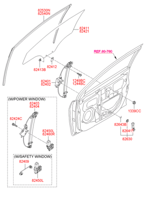 ����� ���������������� ������ ����� (Hyundai-KIA) 82630220018M