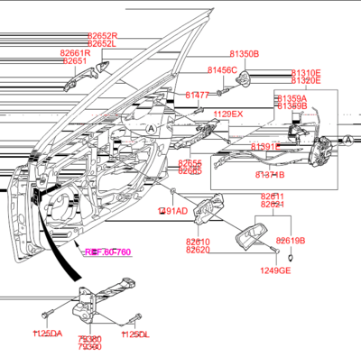    (Hyundai-KIA) 826521R050