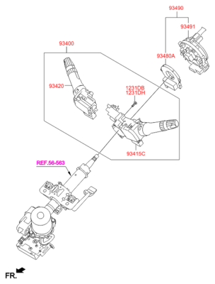      (Hyundai-KIA) 934802M000