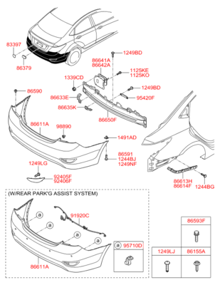 ������ �������� �������������� (Hyundai-KIA) 957201R000SAE