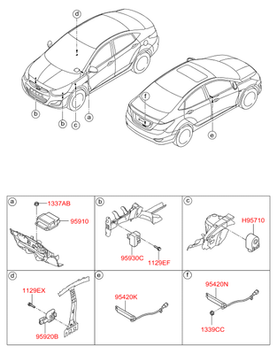     (Hyundai-KIA) 959101R000