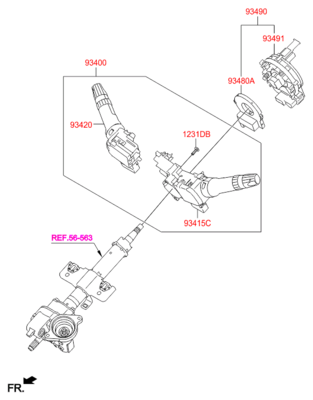     () (Hyundai-KIA) 934101Y631