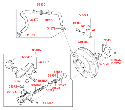      (Hyundai-KIA) 585104L150