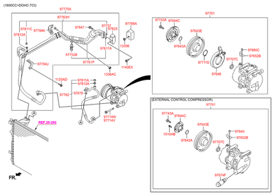 ������ ��������� ������������� (Hyundai-KIA) 976451G000