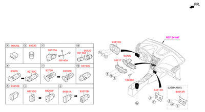     (Hyundai-KIA) 933701R0008M