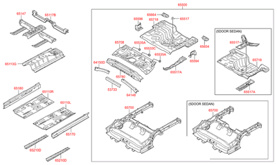 ��������� ������ ���� (Hyundai-KIA) 655961R000