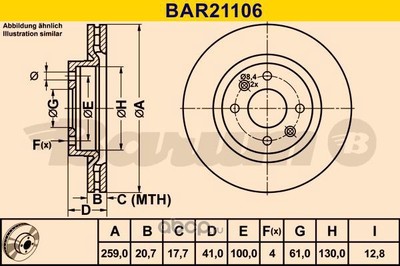   (BARUM) BAR21106