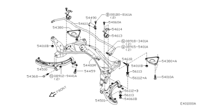  (NISSAN) 54302BM425