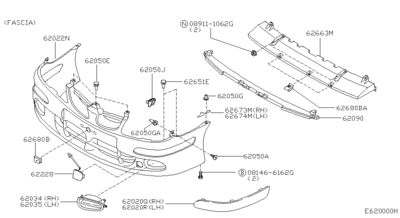 ,  (NISSAN) 620367M030