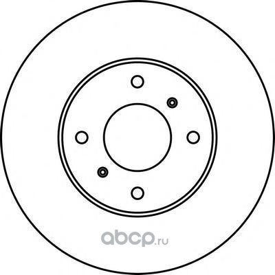 Тормозной диск (Jurid) 562232JC Тормозной диск (Jurid) 562232JC