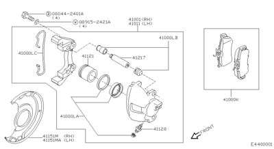   (NISSAN) 410605M326