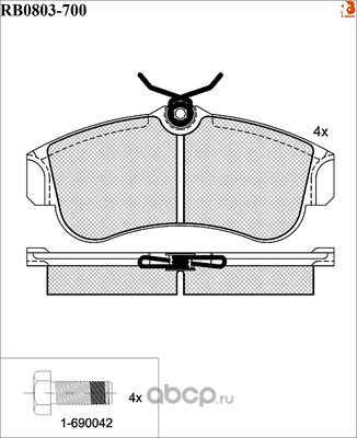     (R BRAKE) RB0803700