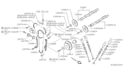   (NISSAN) 1320353Y00