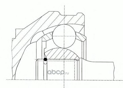 Шарнирный комплект, приводной вал (Ekg) 921188 Шарнирный комплект, приводной вал (Ekg) 921188