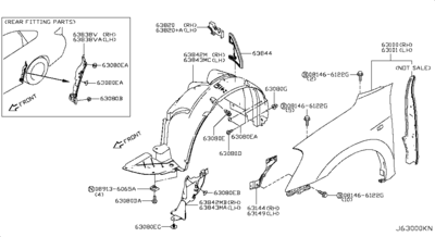    (NISSAN) 620904AA0A