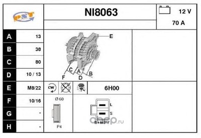  (SNRA) NI8063