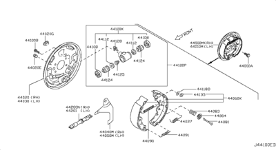    (NISSAN) 4406095F0A