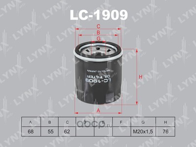   (LYNX auto) LC1909