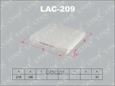   (LYNX auto) LAC209