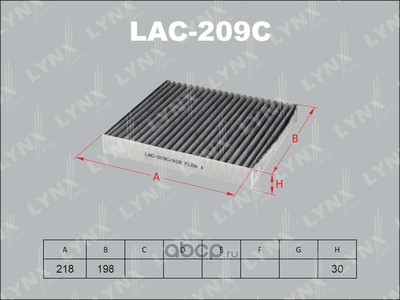    (LYNX auto) LAC209C