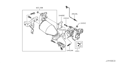   (NISSAN) 144654P200