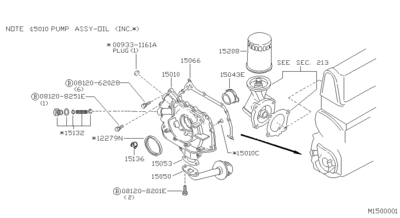   (NISSAN) 1520840L00