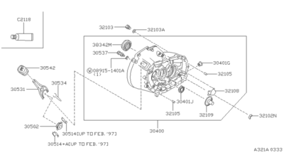 ������� �������� ��������� (NISSAN) 3054203E10